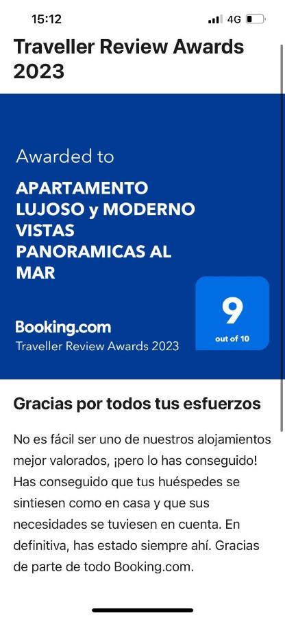 Apartamento Lujoso Y Moderno Vistas Panoramicas Al Mar Marbella Eksteriør billede